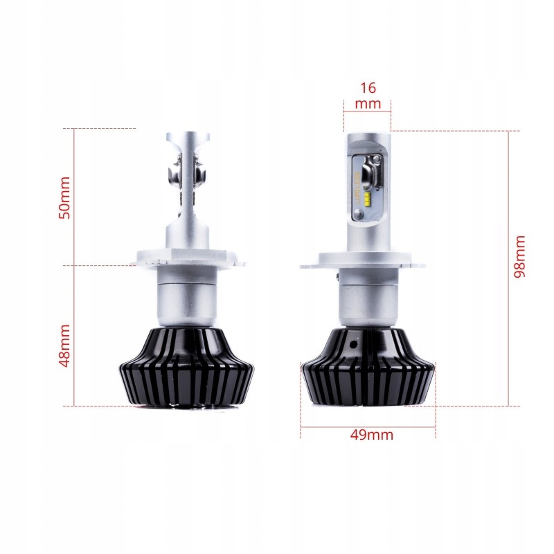 ZAROWKA LED H7 DO MOTOCYKL MOTOR CANBUS PHILIPS Vehicle Match universal product