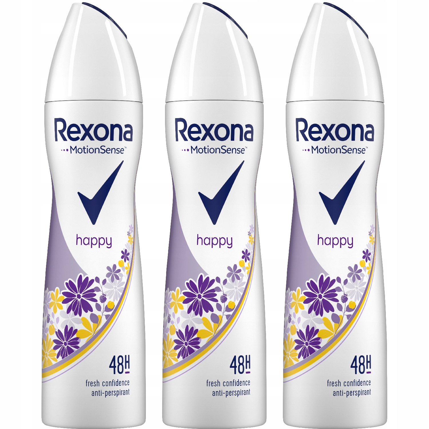 

Rexona Happy Morning Antyperspirant sprayu 3x150ml