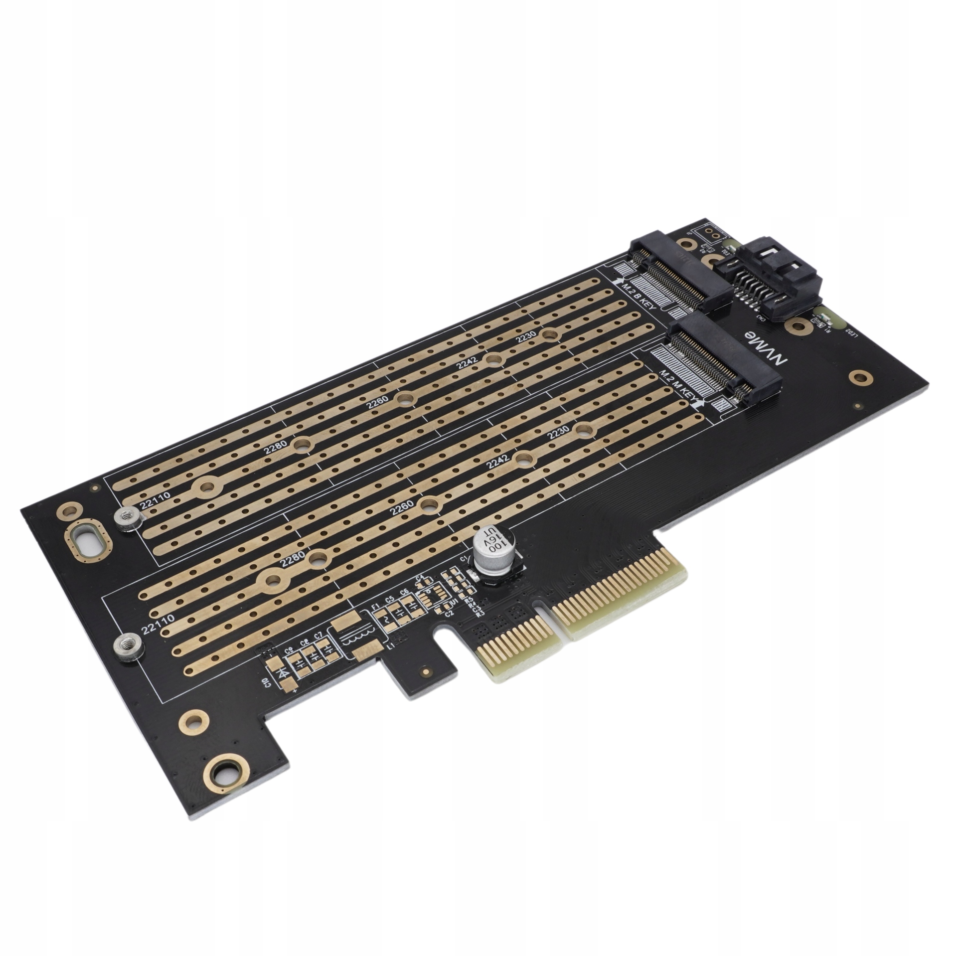 

Adapter PCI-e x4 Ssd karta m.2 NVMe przejściowka