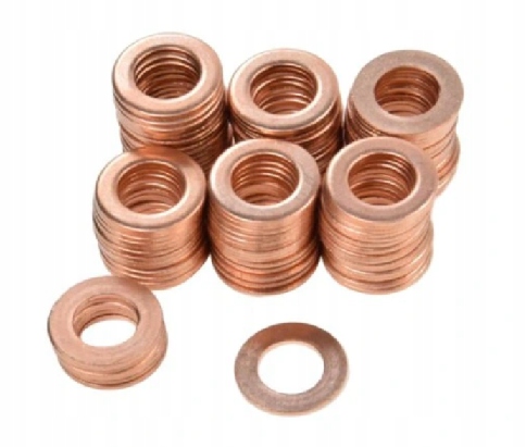 

Podkładka Miedziana Fi 8x14 OP.100SZT. C-330 C-360