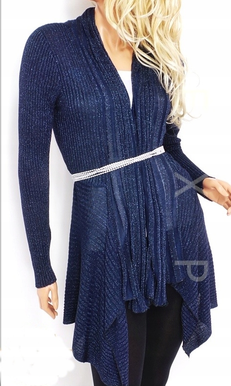 

Luźny sweter Narzutka kardigan Waterfall 919Ł4#