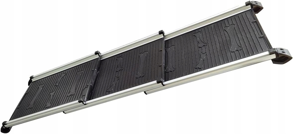 Rampa schody dla psa samochodowa teleskopowa antypoślizgowa 156cm 68kg