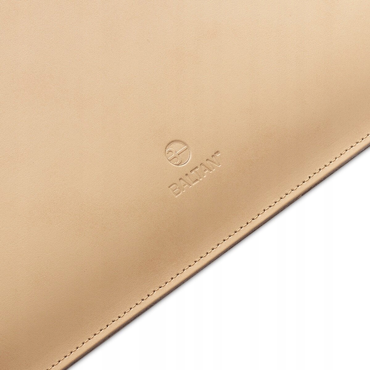 BALTAN Etui skórzane Razor do MacBooka Air 13" M4 beżowe — 8