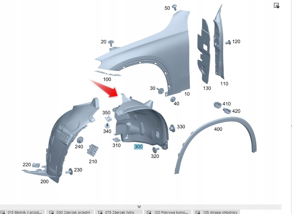 Přední Pravé Zadní Kolo Glc Mercedes Oe A2546903401