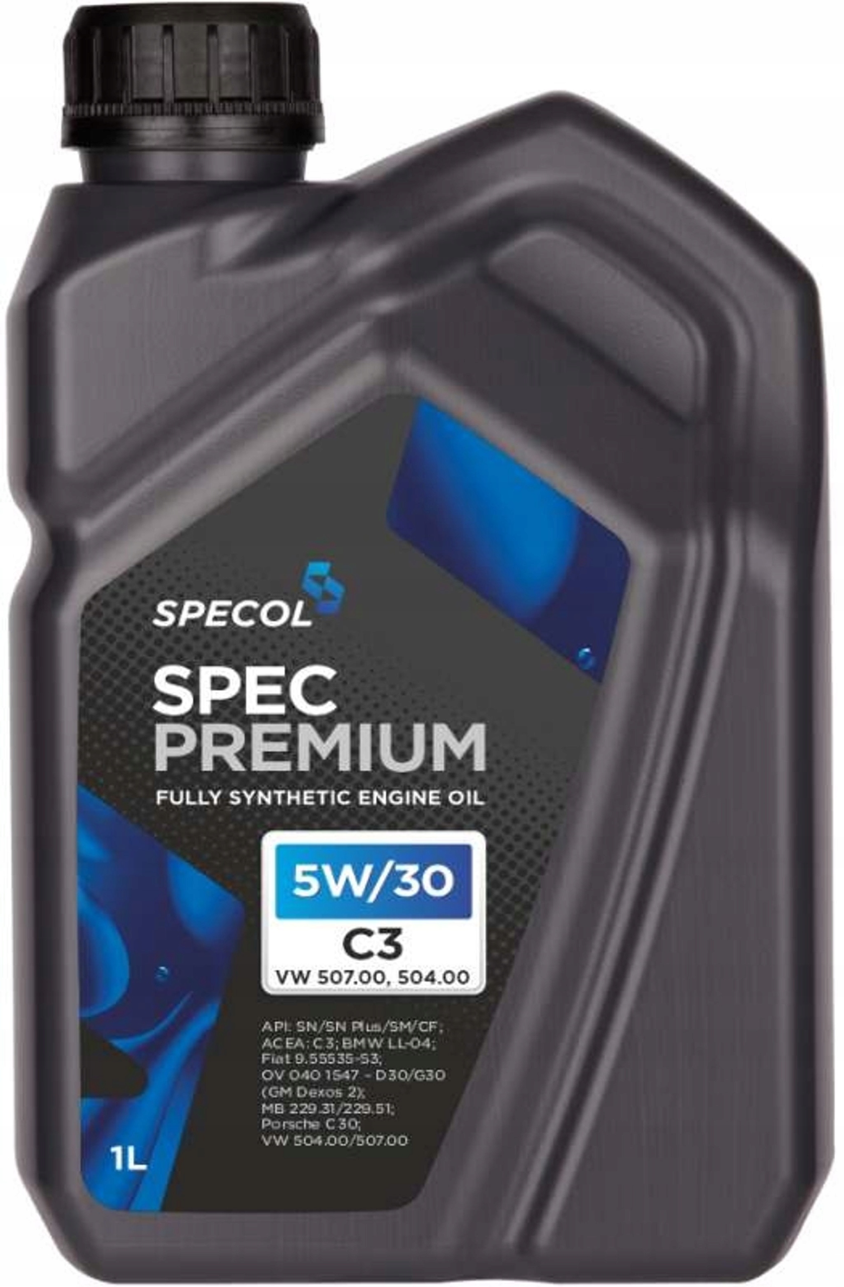 Olej Specol 5W30 1L Premium C3 Sn+ 504.00 507.00 LL04 Ov 040