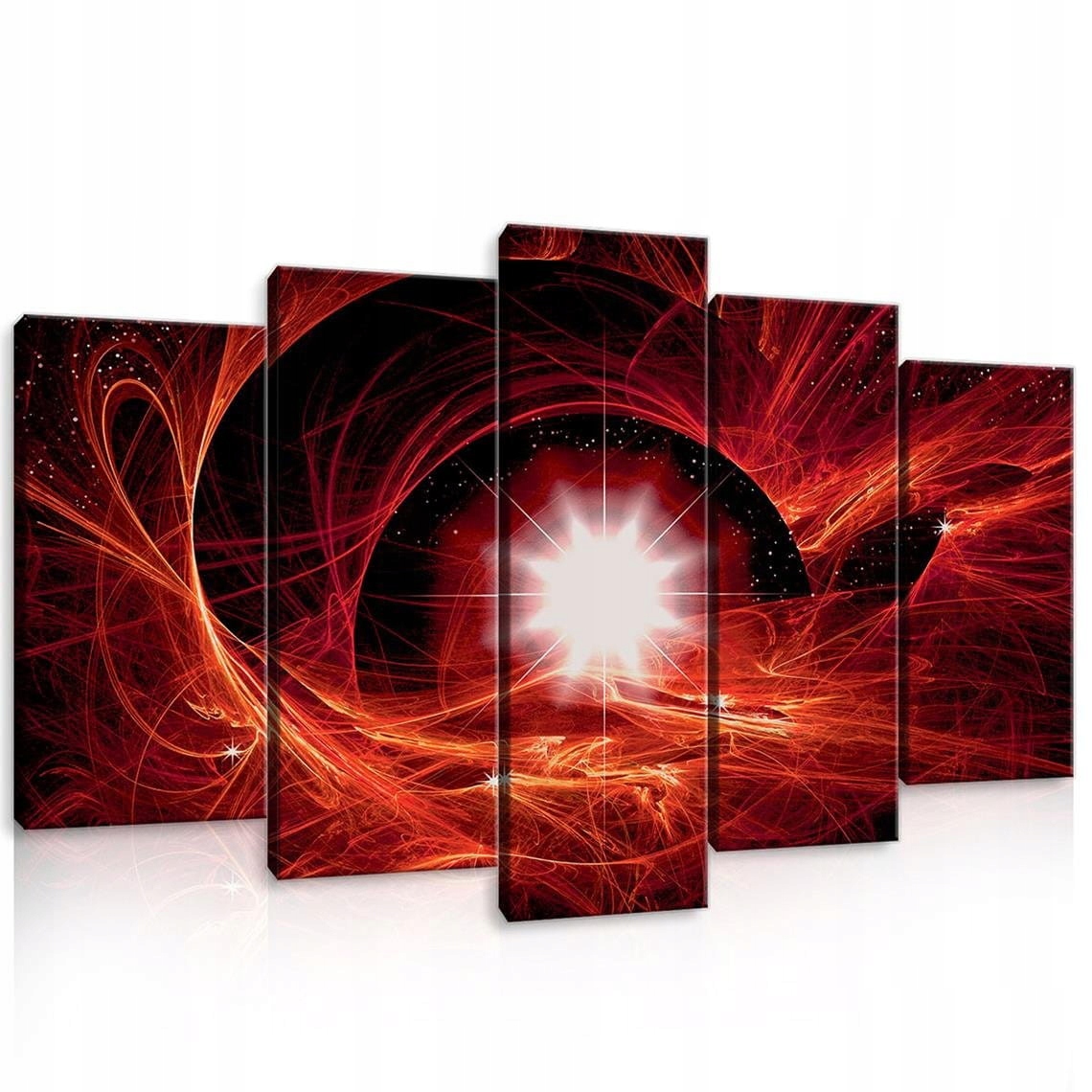 Obraz 100x60 Energie Vesmír Výbuch Světlo Pohyb Dynamika Abstrakce