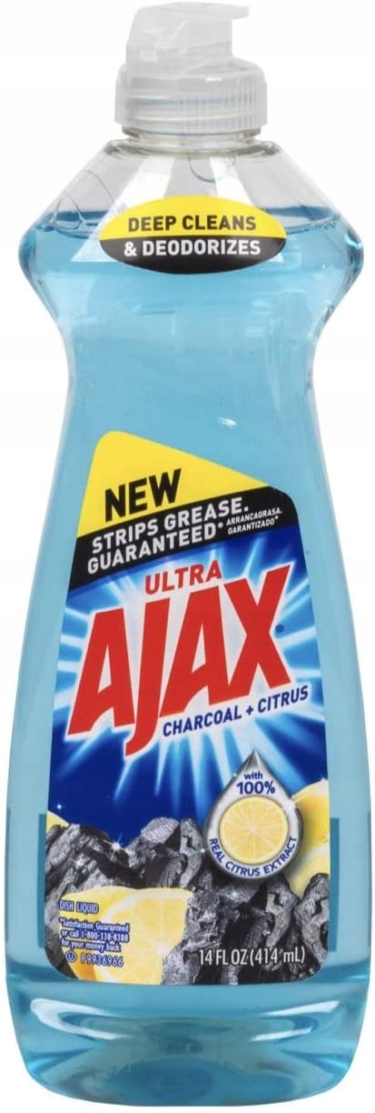 

Płyn Do Mycia Naczyń Ajax Charcoal Citrus 414 ml
