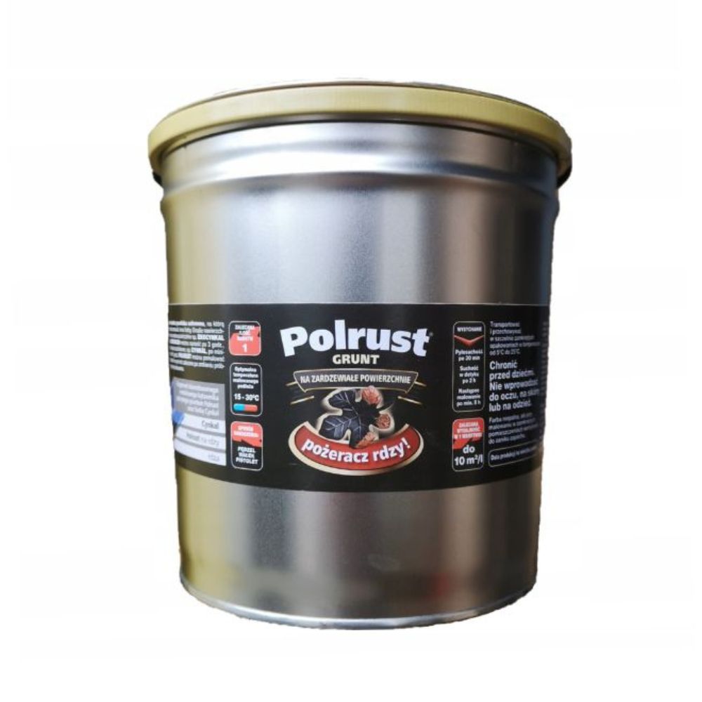 Grunt antykorozyjny na rdzę Polrust 2.5 Litra