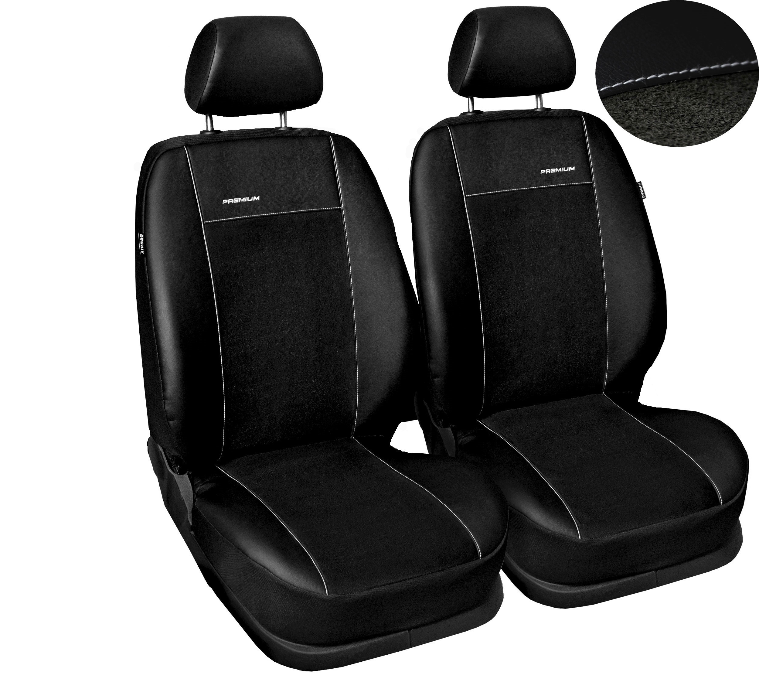 

Pokrowce miarowe Premium do Vw Caddy III 1+1 04-15