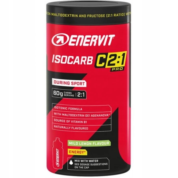 Enervit Isocarb 2:1 (mild lemon) 650 g Isotonic