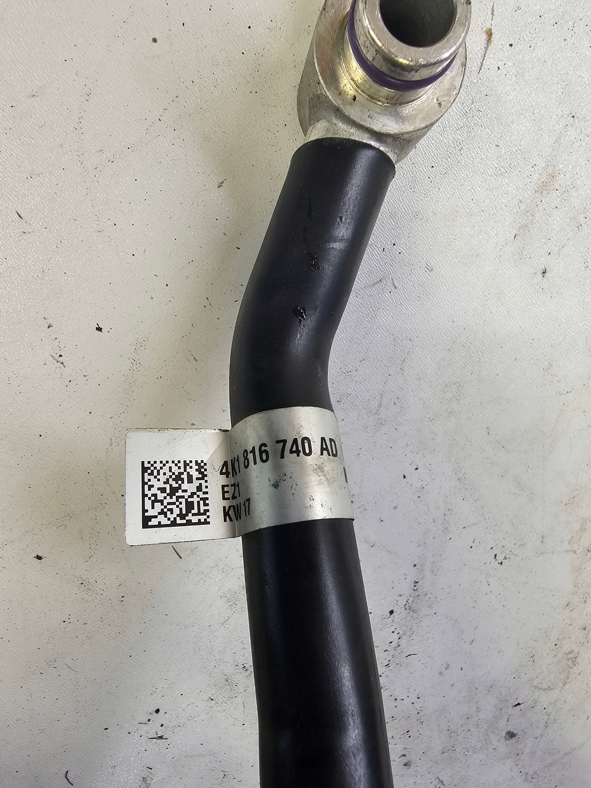 cső tömlő klíma AUDI A6 C8 4K 4K1816740AD