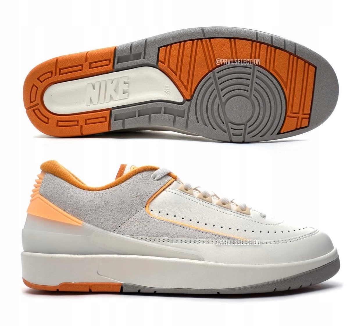 Nike Jordan 2 Retro Low 43 pánské sportovní kalhoty Klasika Kicksy Kůže unikát