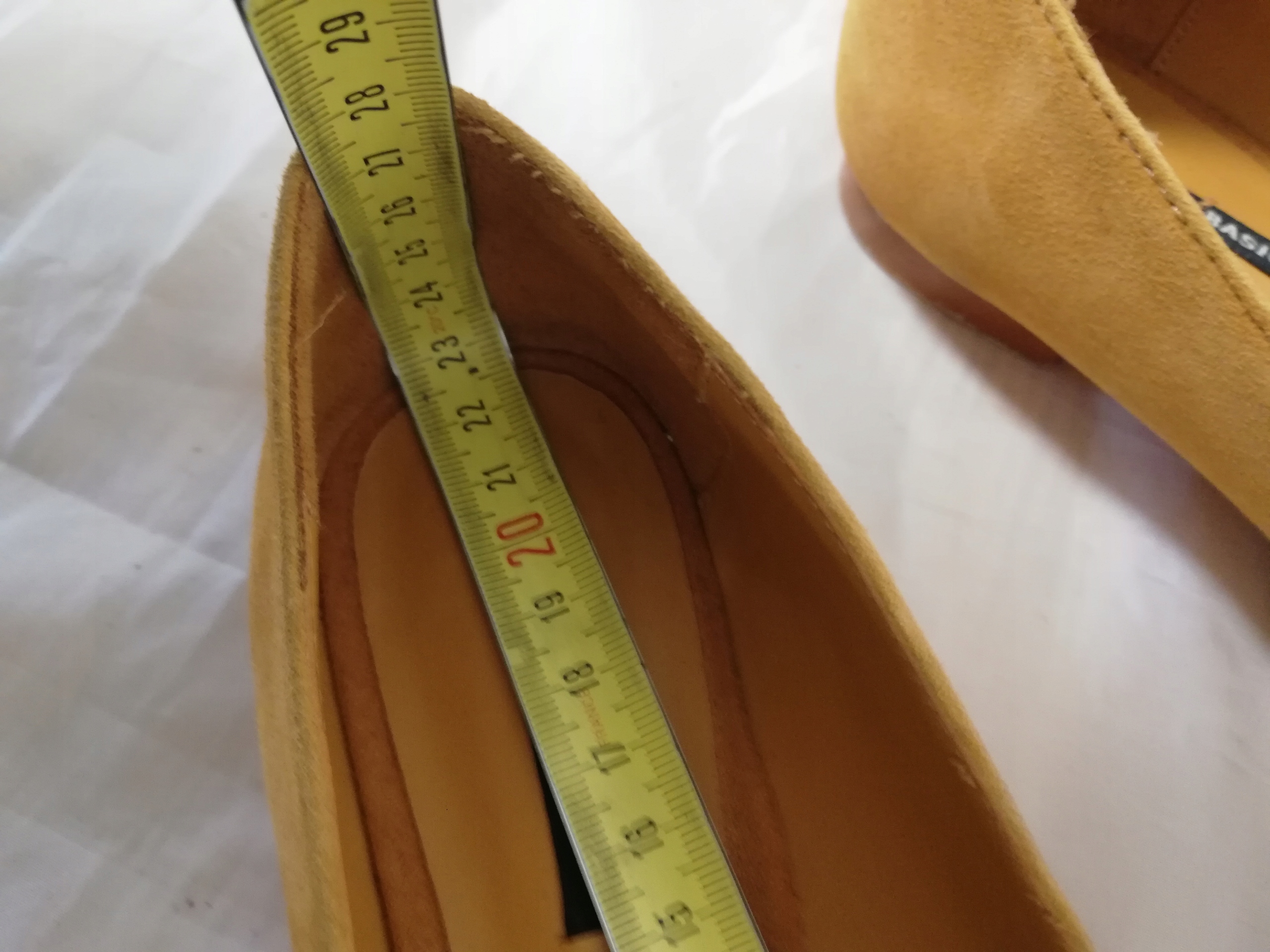 Buty Baleriny Zara Basic r. 35 dł wkł 23 cm Wysokość obcasa/platformy 1 cm