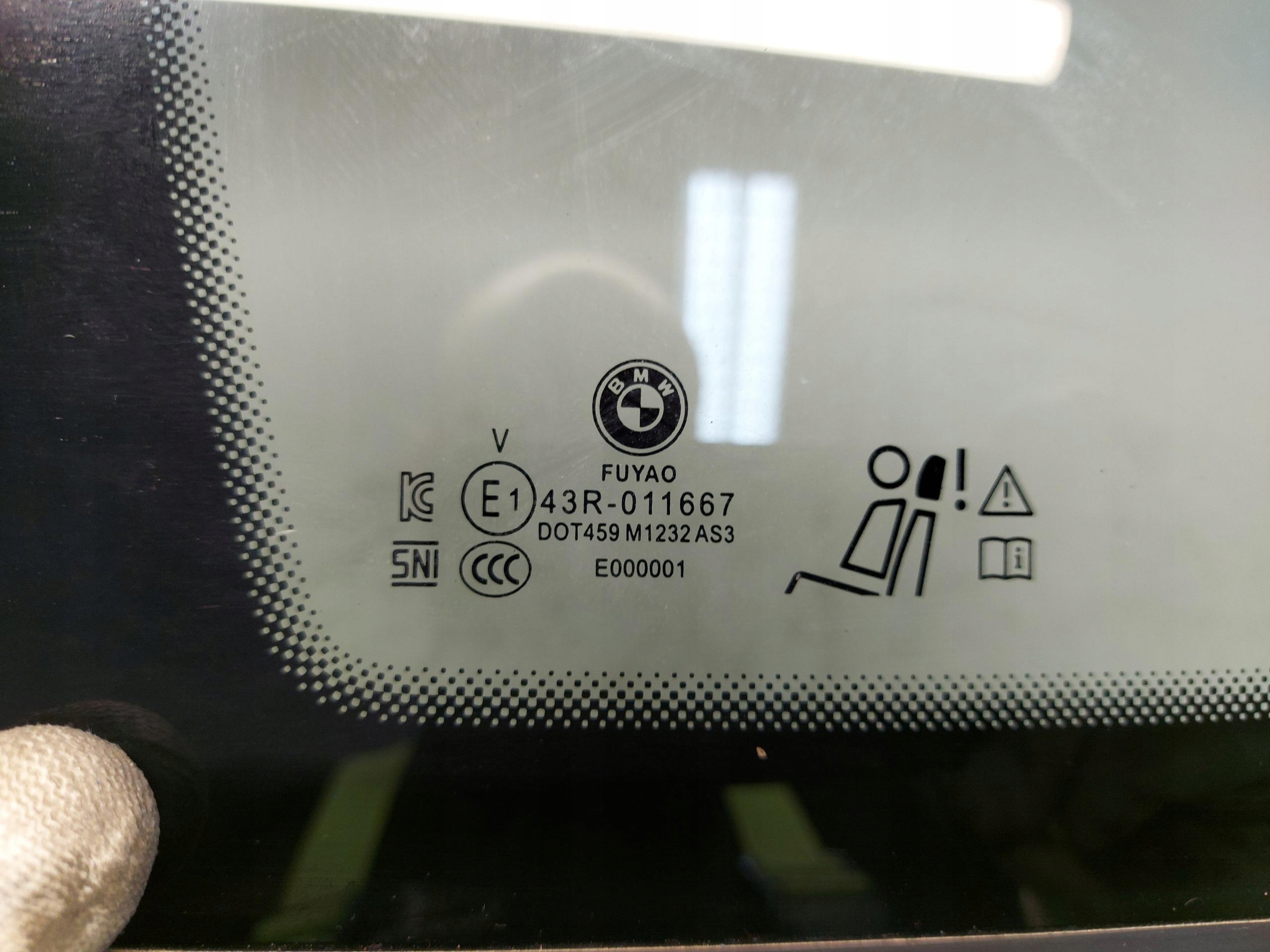 BMW U06 220d window bodywork TROJKAT left rear part