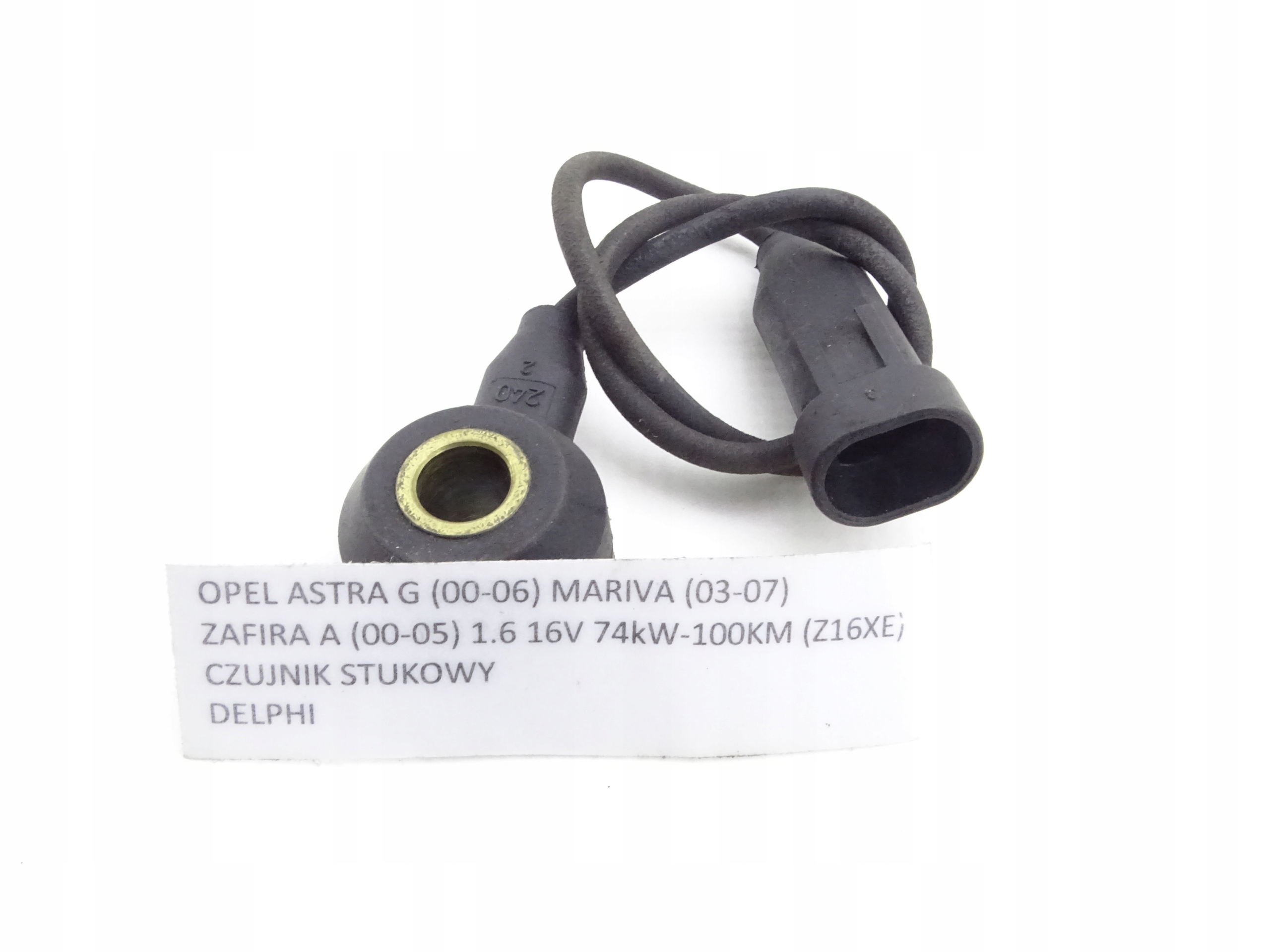 OPEL MERIVA ZAFIRA 1.6 16V CZUJNIK STUKOWY DELPHI Typ samochodu Samochody osobowe