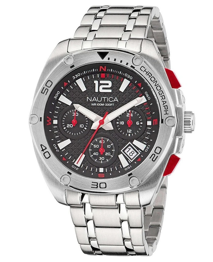 Zegarek męski Nautica NAPTCF206 Tin Can Bay Chrono