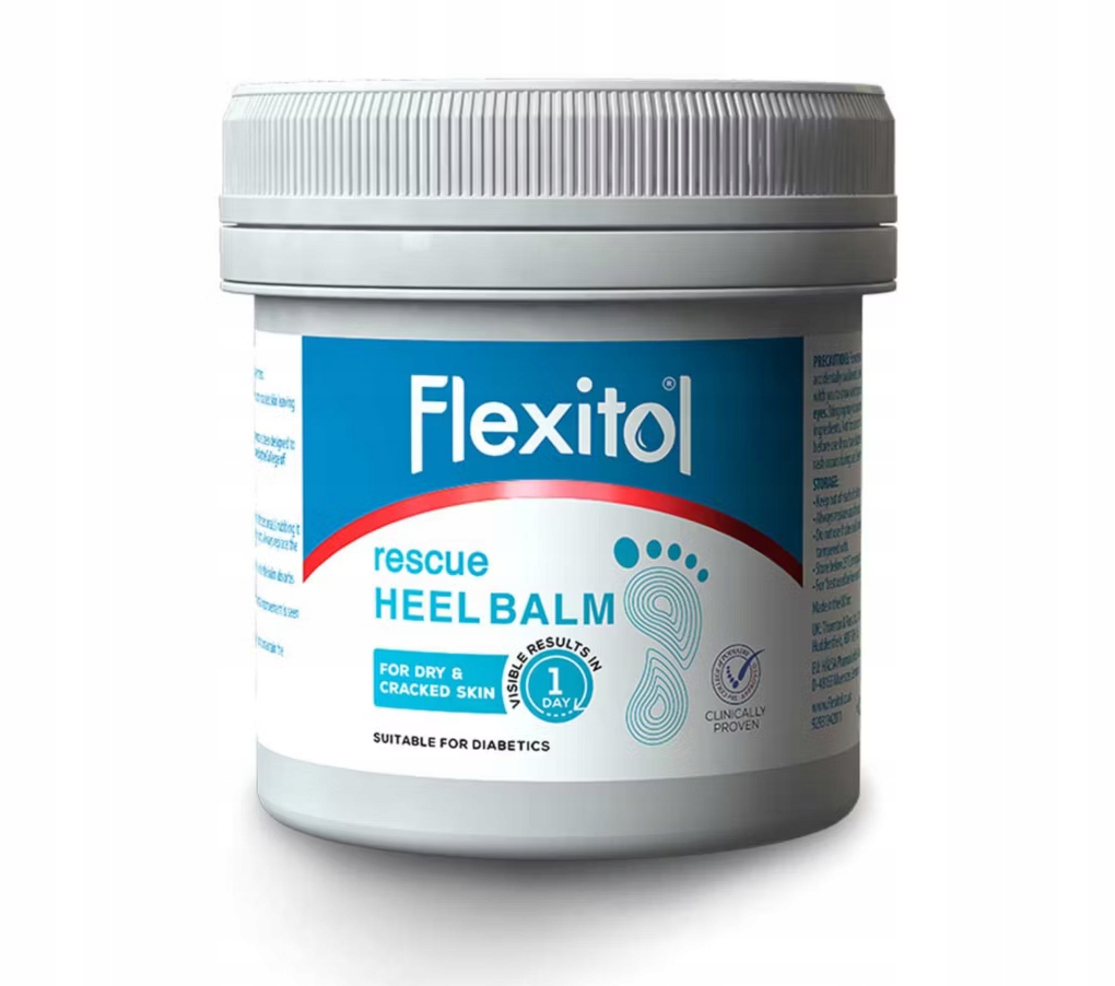 Flexitol Rescue Heel Balm 485g balsam na suche popękane pięty, 25% mocznika