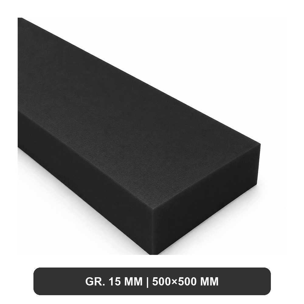 Pehd 300 Pł.gr. 15 MM Černá 500 X 500 MM