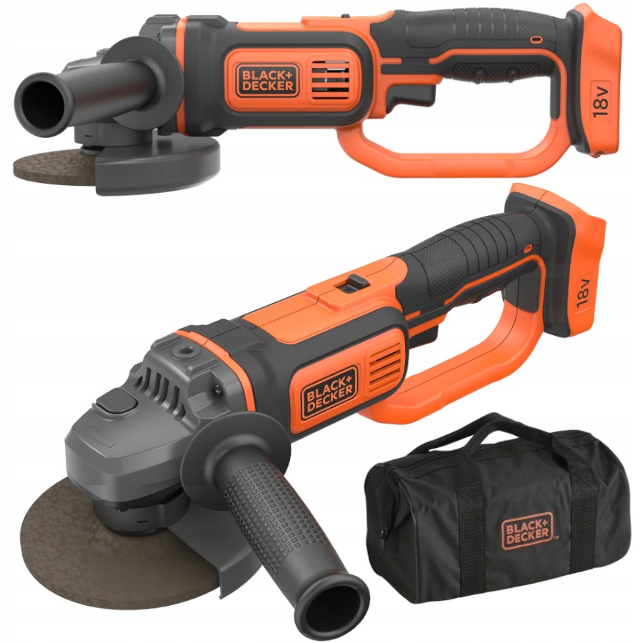 BLACK & DECKER BCG720M1-QW 18V 4.0Ah Cordless angle grinder with