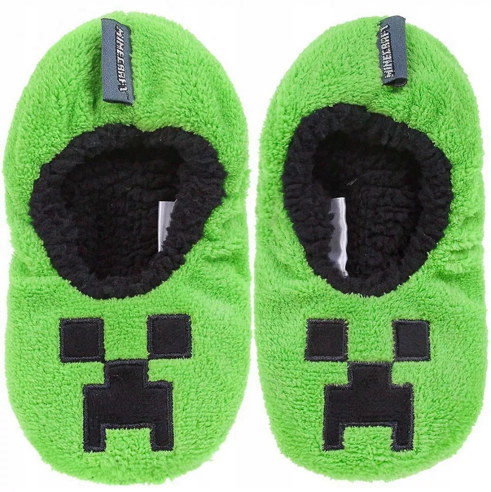 

Kapcie Minecraft Creeper Pantofle Antypoślizgowe
