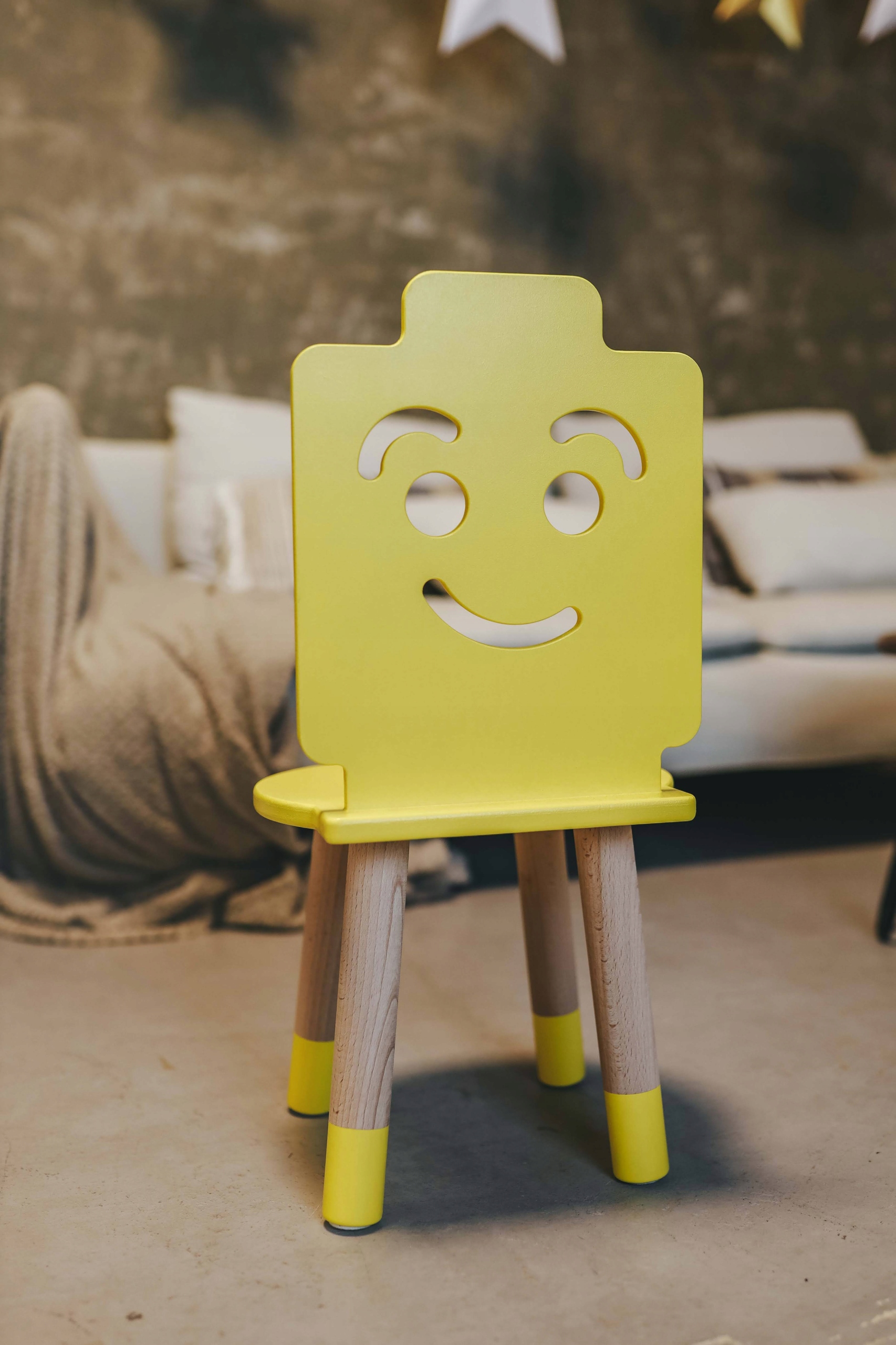 Krzesełko, Krzesło Lego, klocki LEGO 4+ - dla dziecka, krzesło dla chłopca Kolekcja Lego