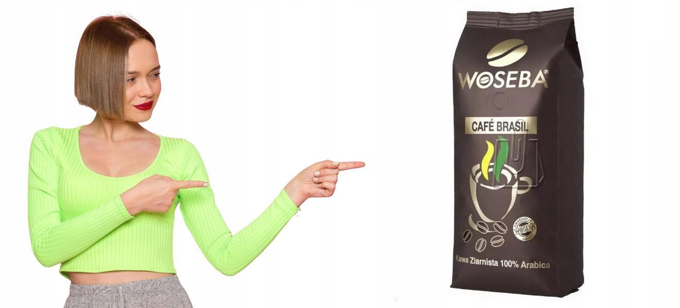 Woseba Cafe Brasil Káva 500g