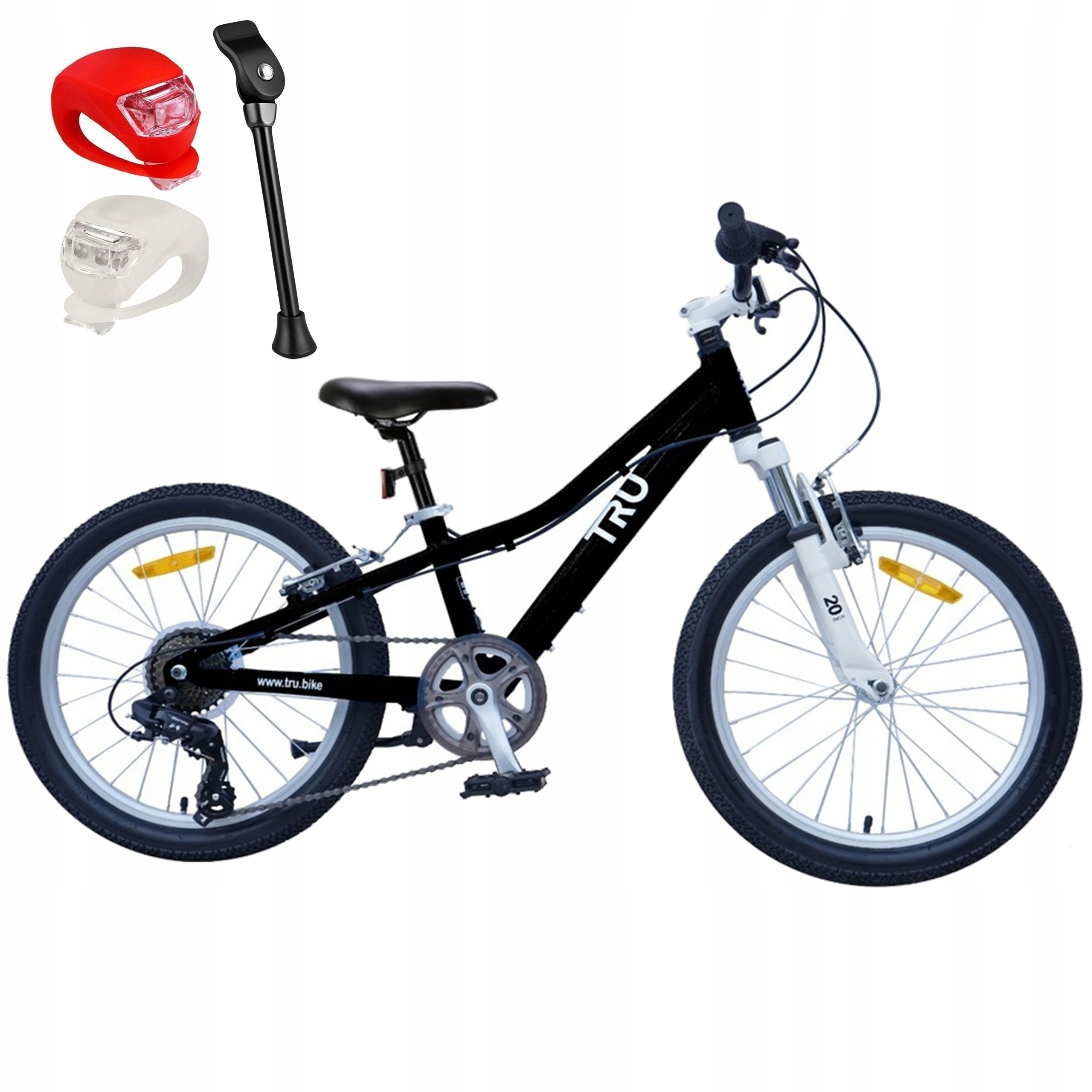 Rower 20 Cali Tru Rower Dziecięcy Aluminiowy Lekki Gratisy