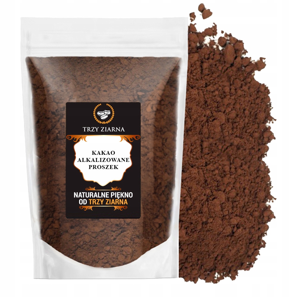 Kakao V Prášku 1 kg, přírodní alkalizované kakao, nízkotučná kvalita