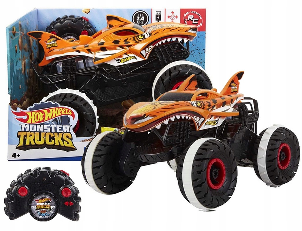 

Hot Wheels Monster Truck Rc sterowane pilotem