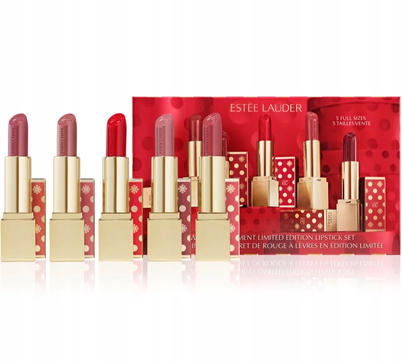 Estée Lauder Holiday Lipstick Set zestaw upominkowy do ust edycja limitowan