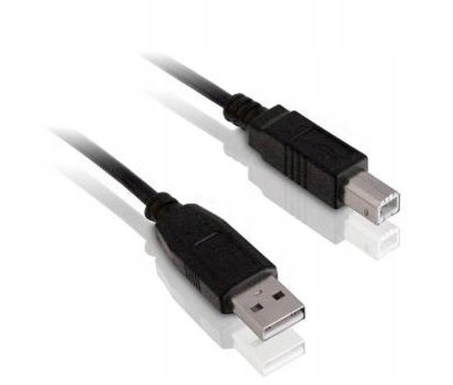 Kabel do drukarki, skanera USB 2.0 A-B 1.5m