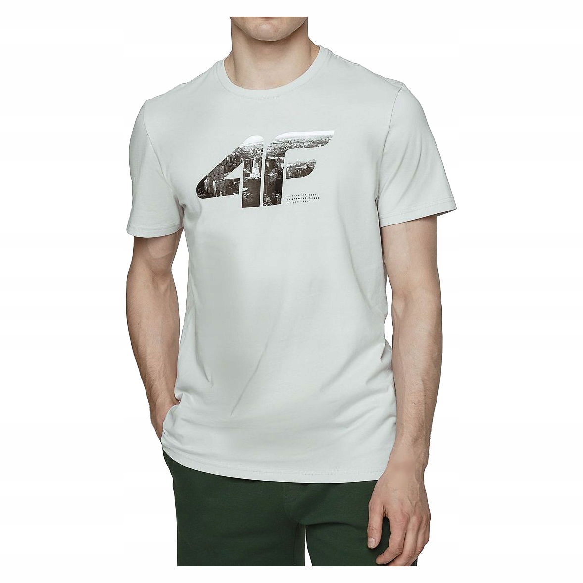 

Koszulka męska 4F H4L21-TSM024 T-shirt r.L