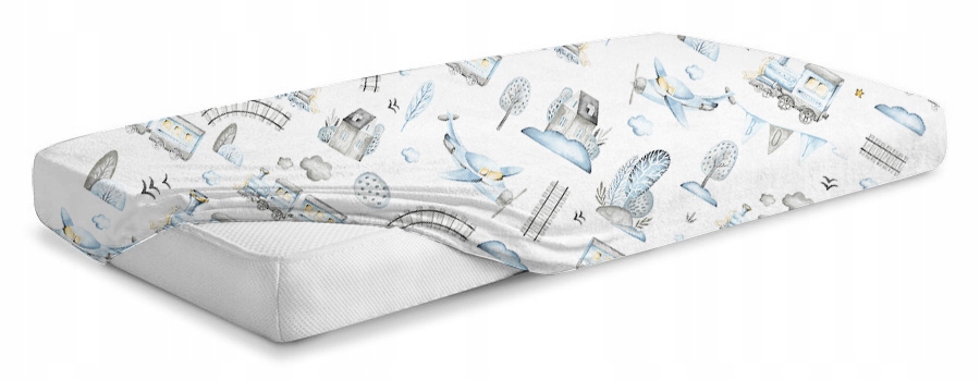 PRZEŚCIERADŁO DO ŁÓŻECZKA 160x80 Z GUMKĄ GRUBA BAWEŁNA 100% BABYMAM Przeznaczenie do łóżeczka