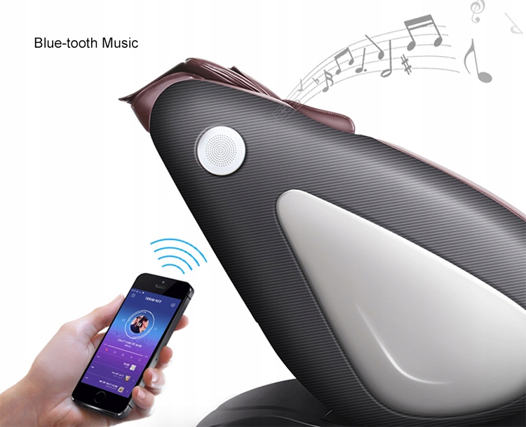 Fotel masujący Zero Gravity Grzanie S - System Model B2