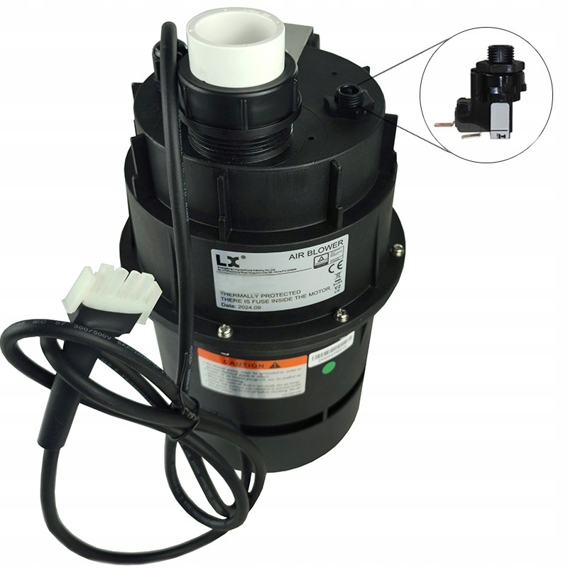 Vzduchová pumpa LX AP400-V2 400W s priechodom pre vane Bali záhrada Jacuzzi Spa