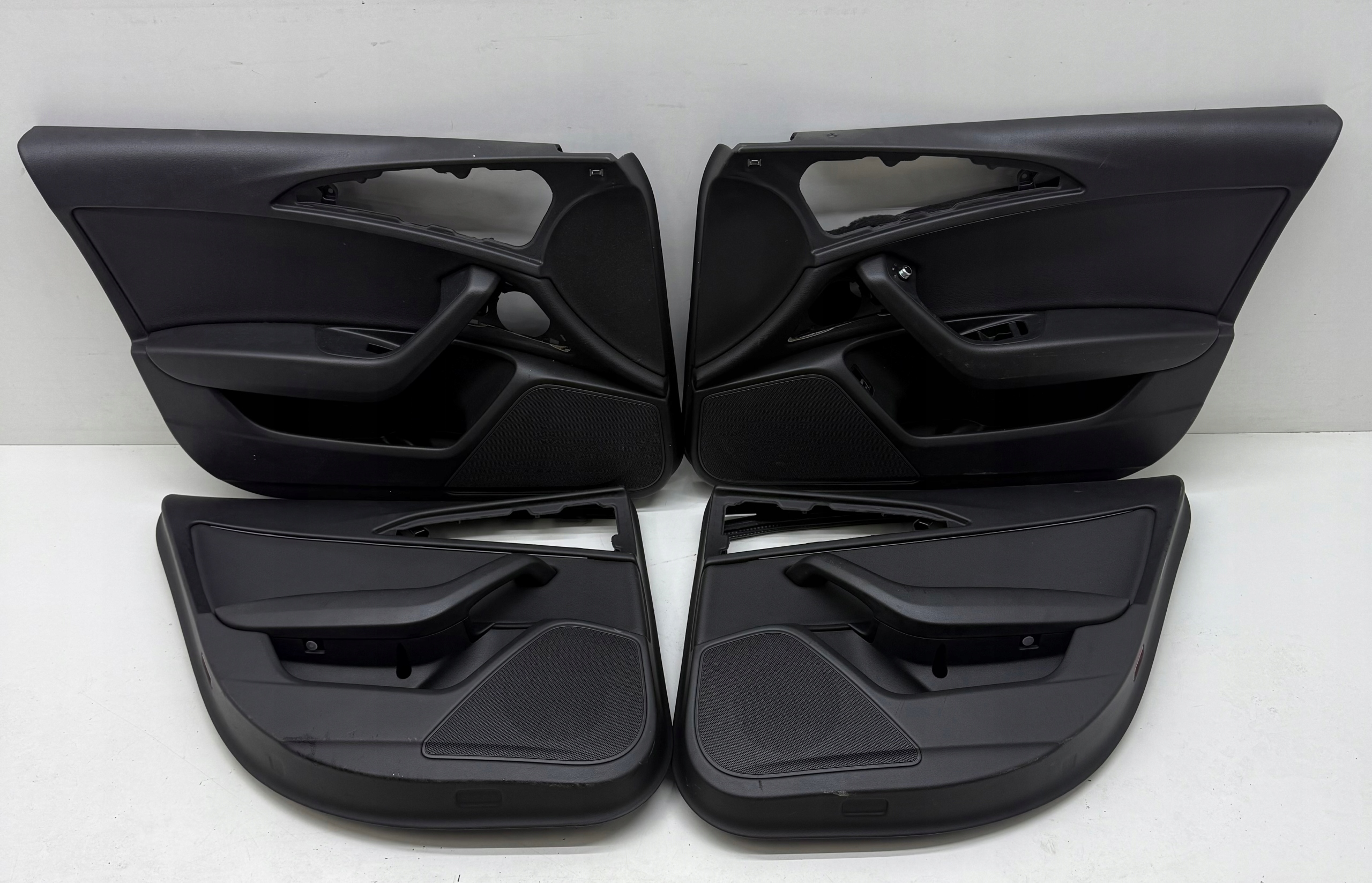 AUDI A6 C7 Berline Siège Sièges Interne KOMPLET Cuir, en cuir Latérale/côté UK