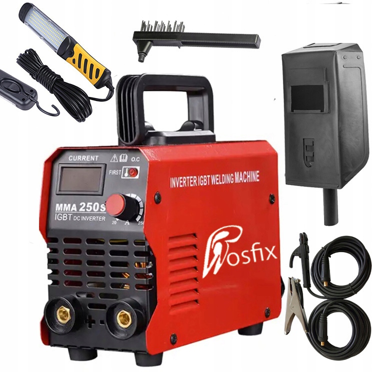 

Spawarka Inwertorowa Maska Przewody Kit XXL Lampa