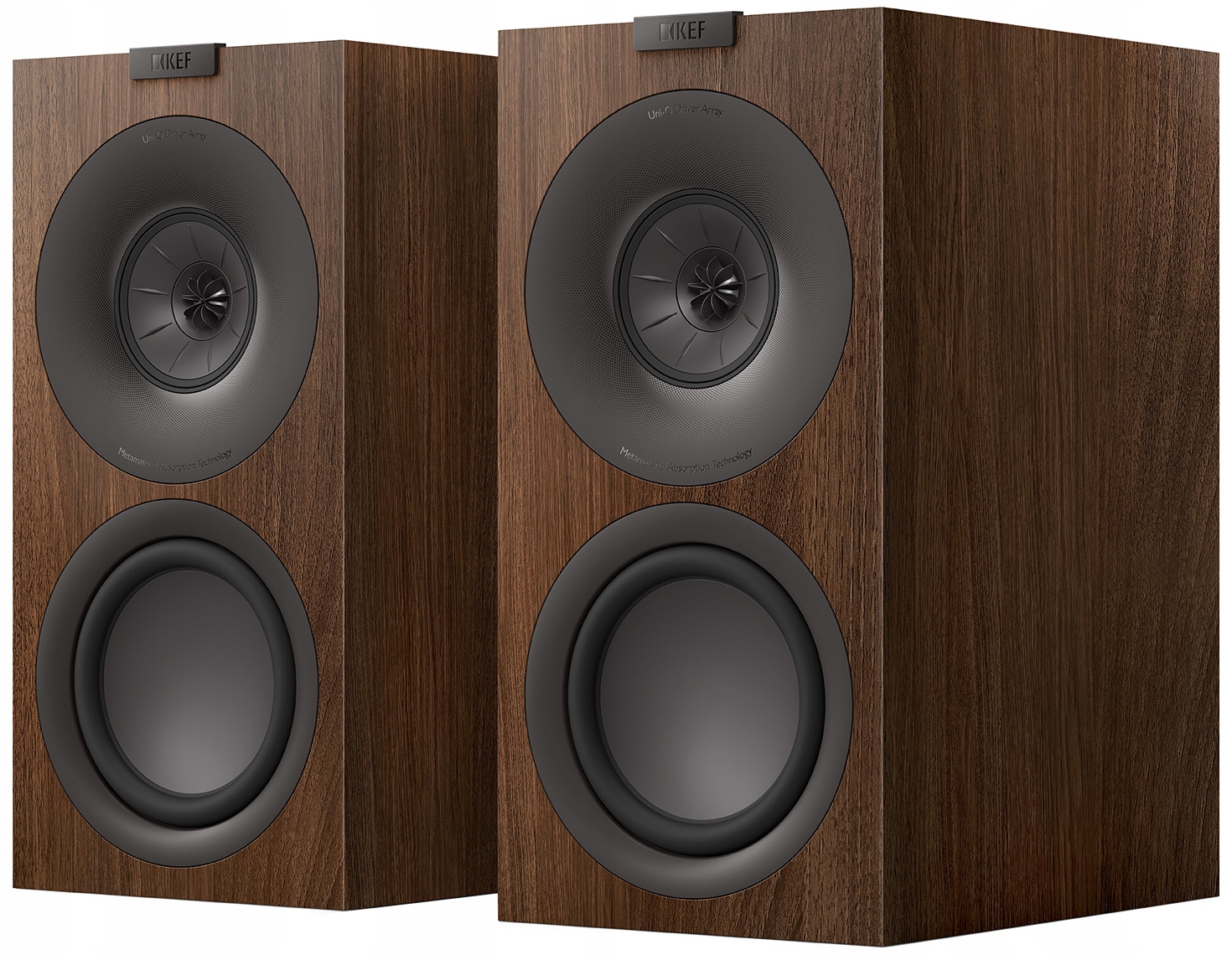Kef Q Concerto Meta (Orzech Walnut) Kolumny podstawkowe