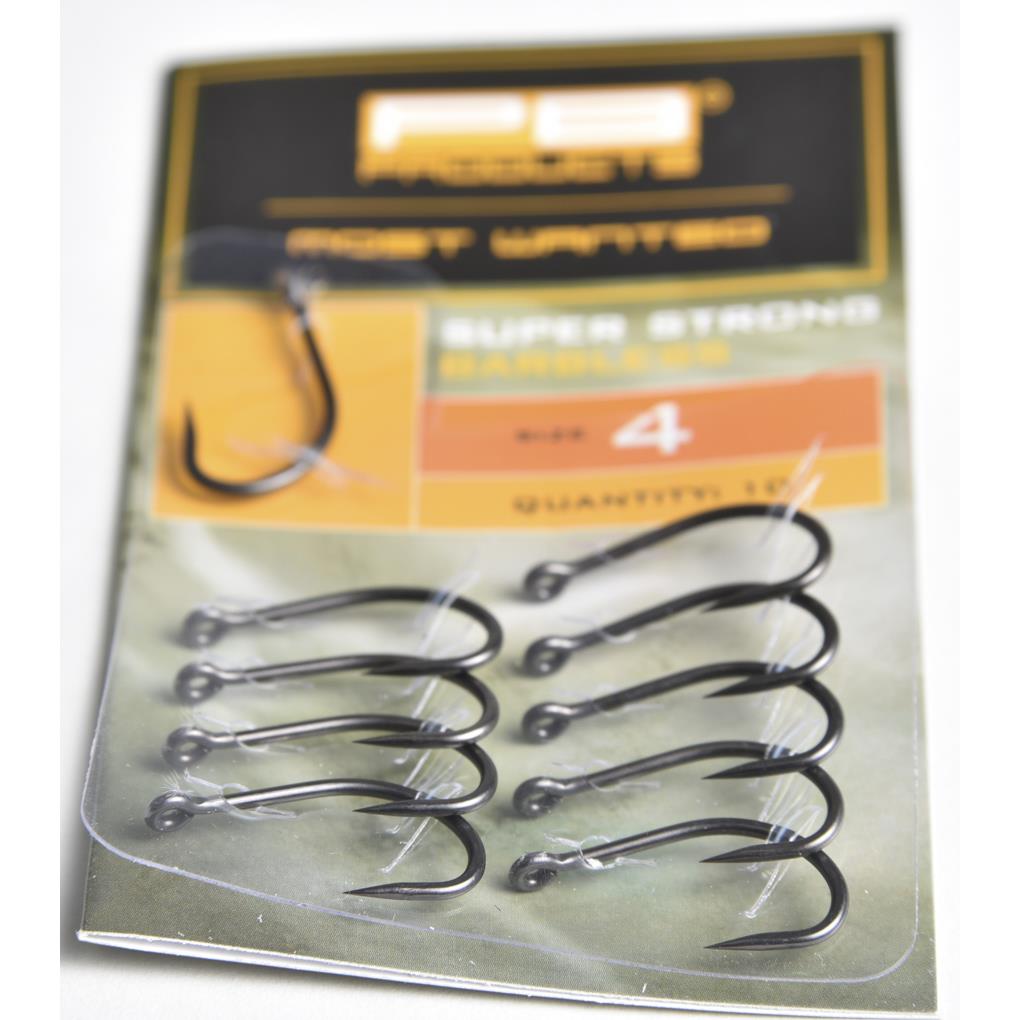 Pb Products Strong Barbless Hook Dbf size 4,