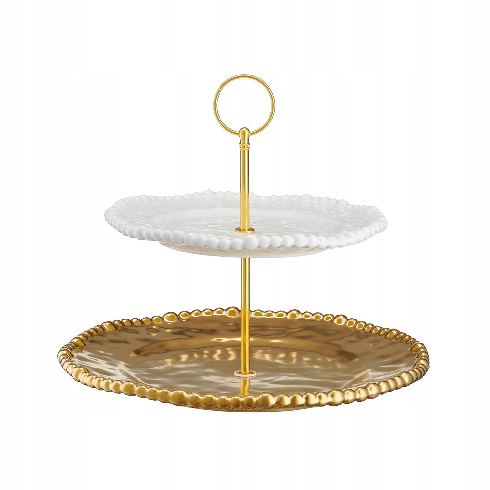 Villa Italia Etažérka porcelánový podnos patrová 26,5 cm Mestiere
