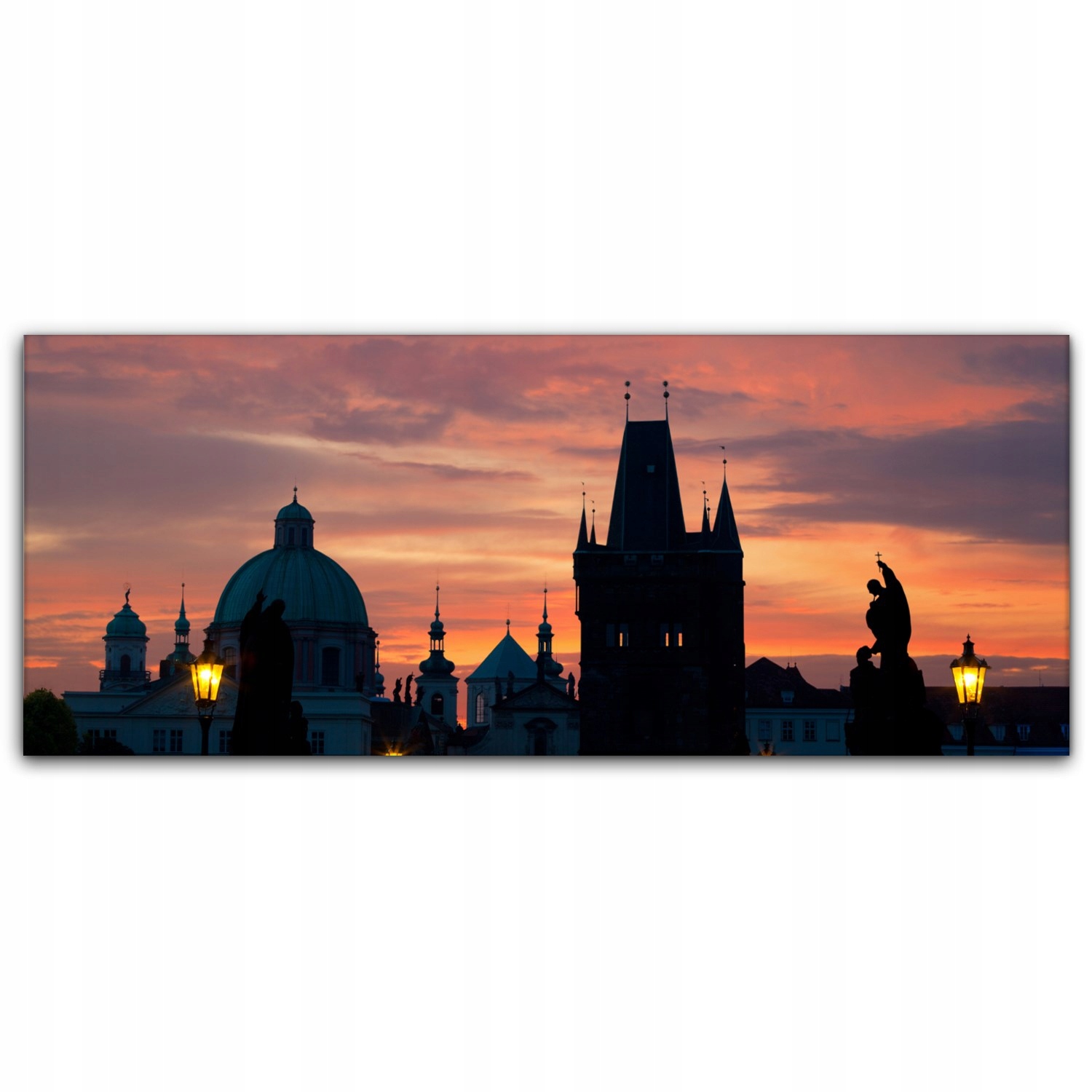 

Obraz canvas na ścianę 125x50 Most Wschód Słońca