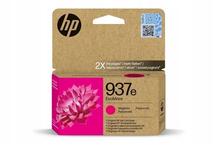 Originálny atrament Magenta Hp 937e (4S6W7NE)