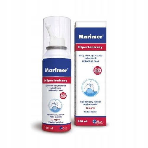 

Marimer spray hipertoniczny Woda Morska d/nosa 100