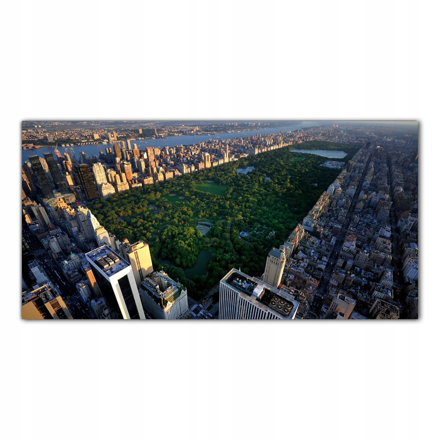 

Obraz na szkle Foto Park Centralny Miasto 120x60