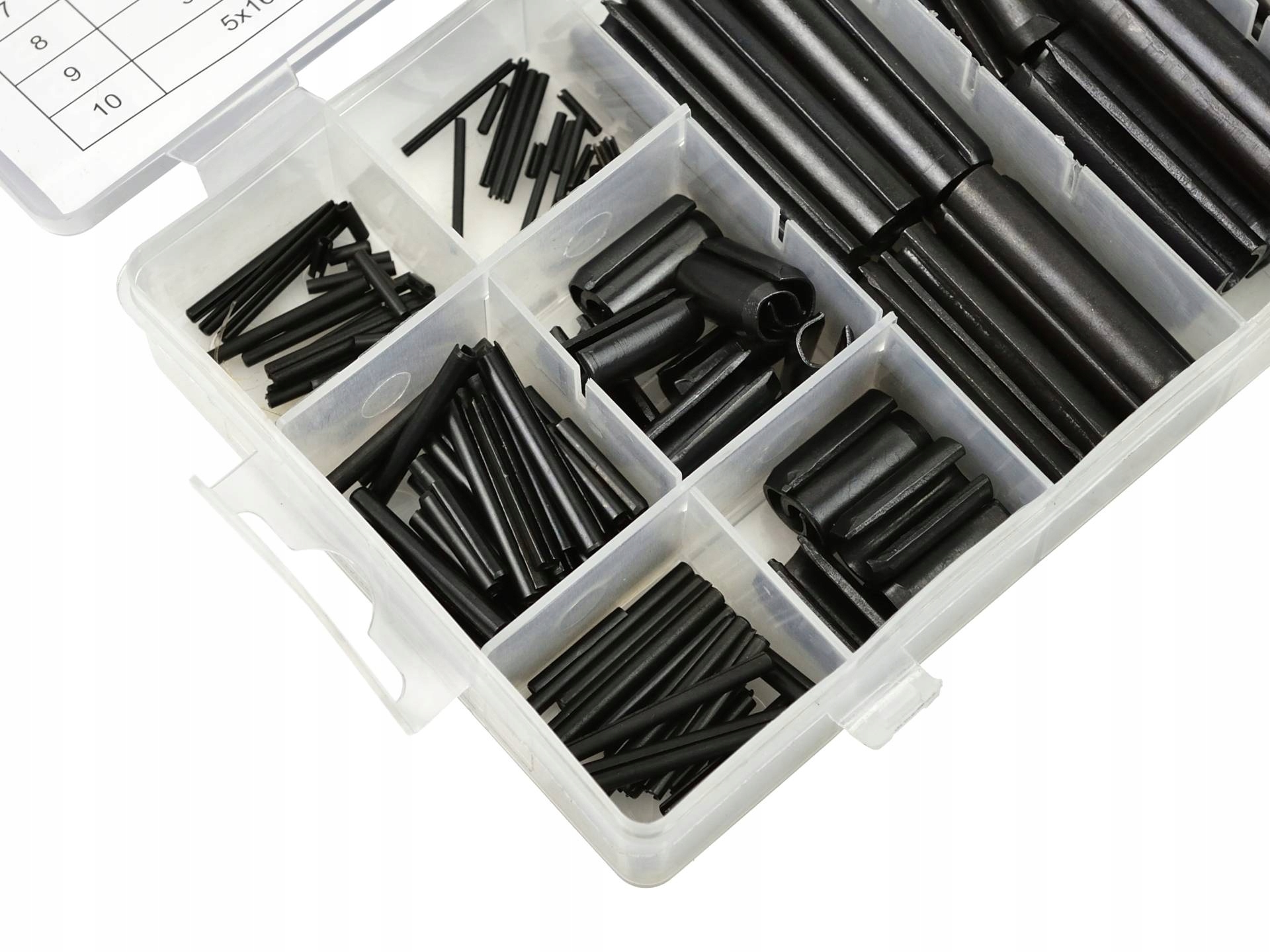 KOŁKI SPRĘŻYNOWE TULEJKI SPRĘŻYSTE ZAWLECZKI MIX Kod producenta G03601