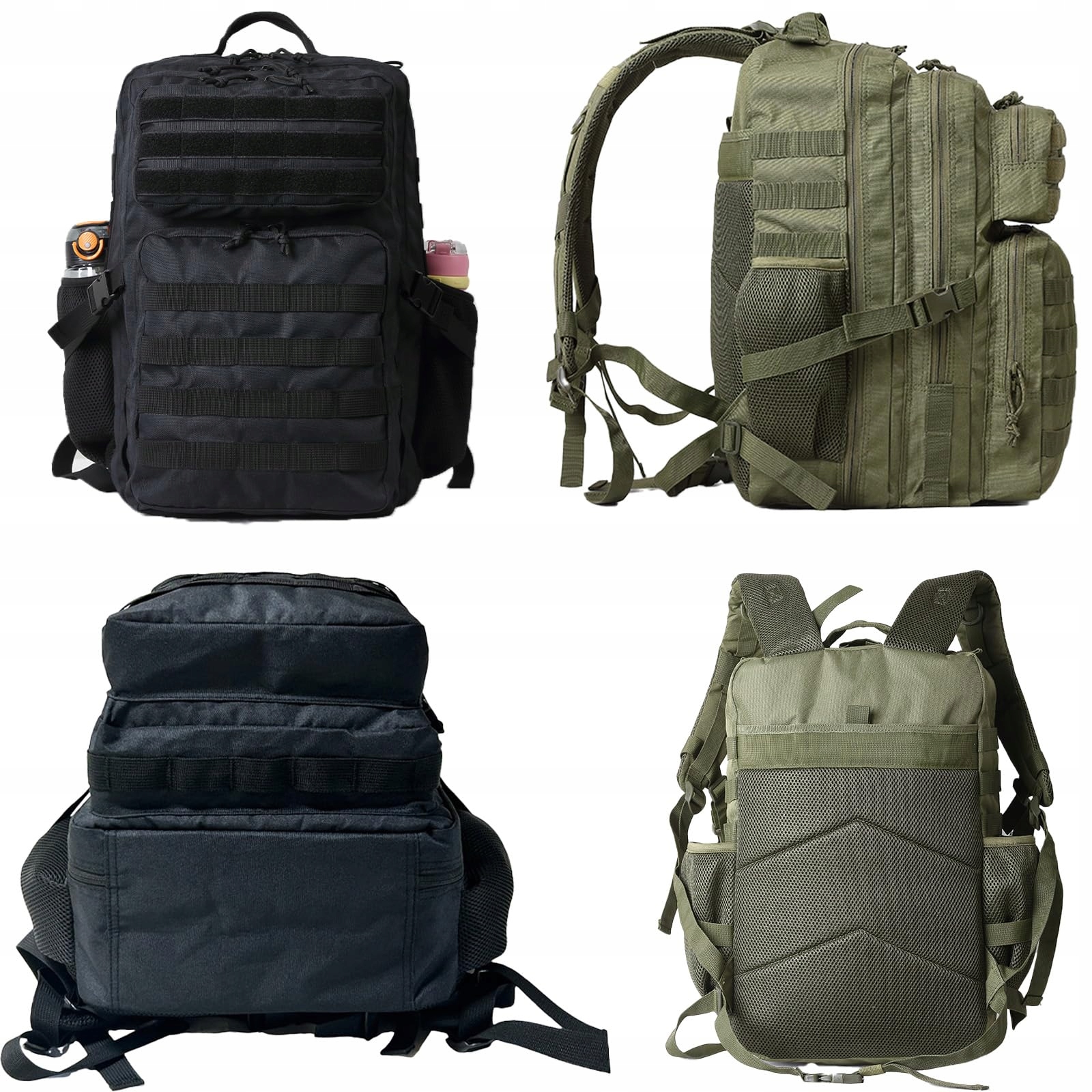 CINGHI LUSSO Plecak Taktyczny 45L Męski Outdoor Survival Camping Wędrówki — miniatura 3
