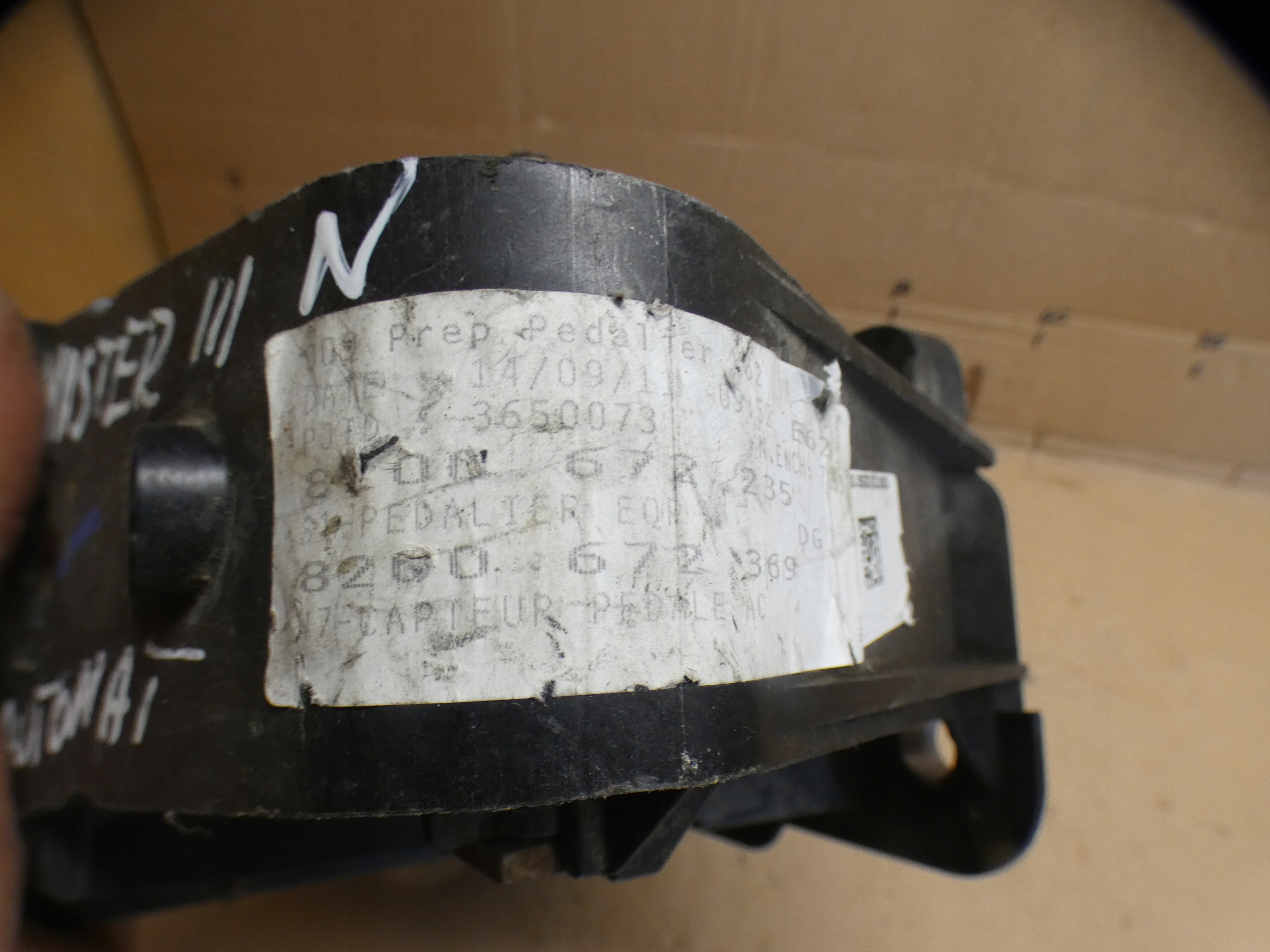 PEDAL pedale Gas Bremse MASTER III 3 8200672369C