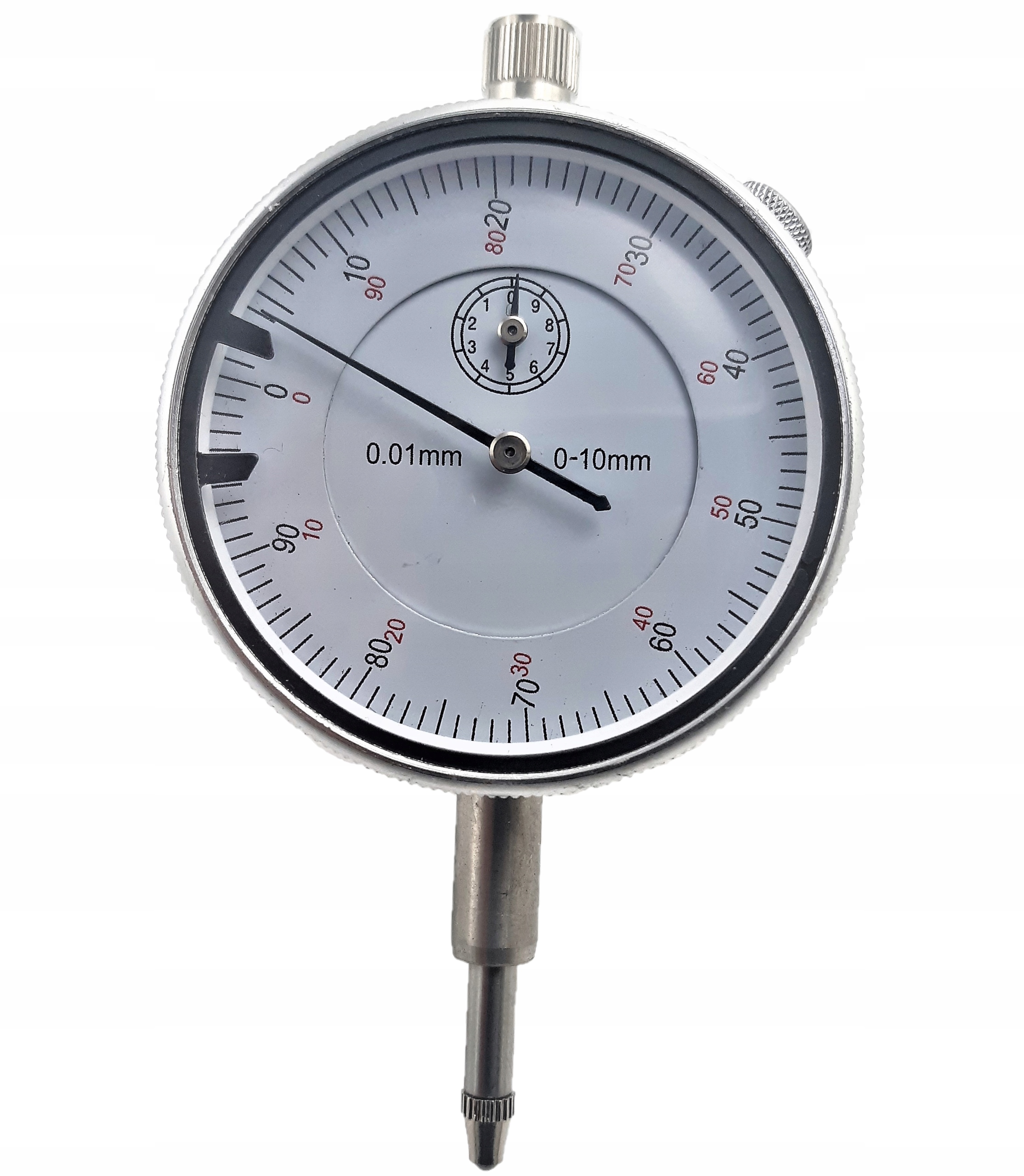 

Czujnik Zegarowy Na Statyw 0-10mm dokładny 0,01mm