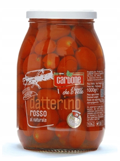 Rajčata Datterino Rosso al naturale 950 g Carbone