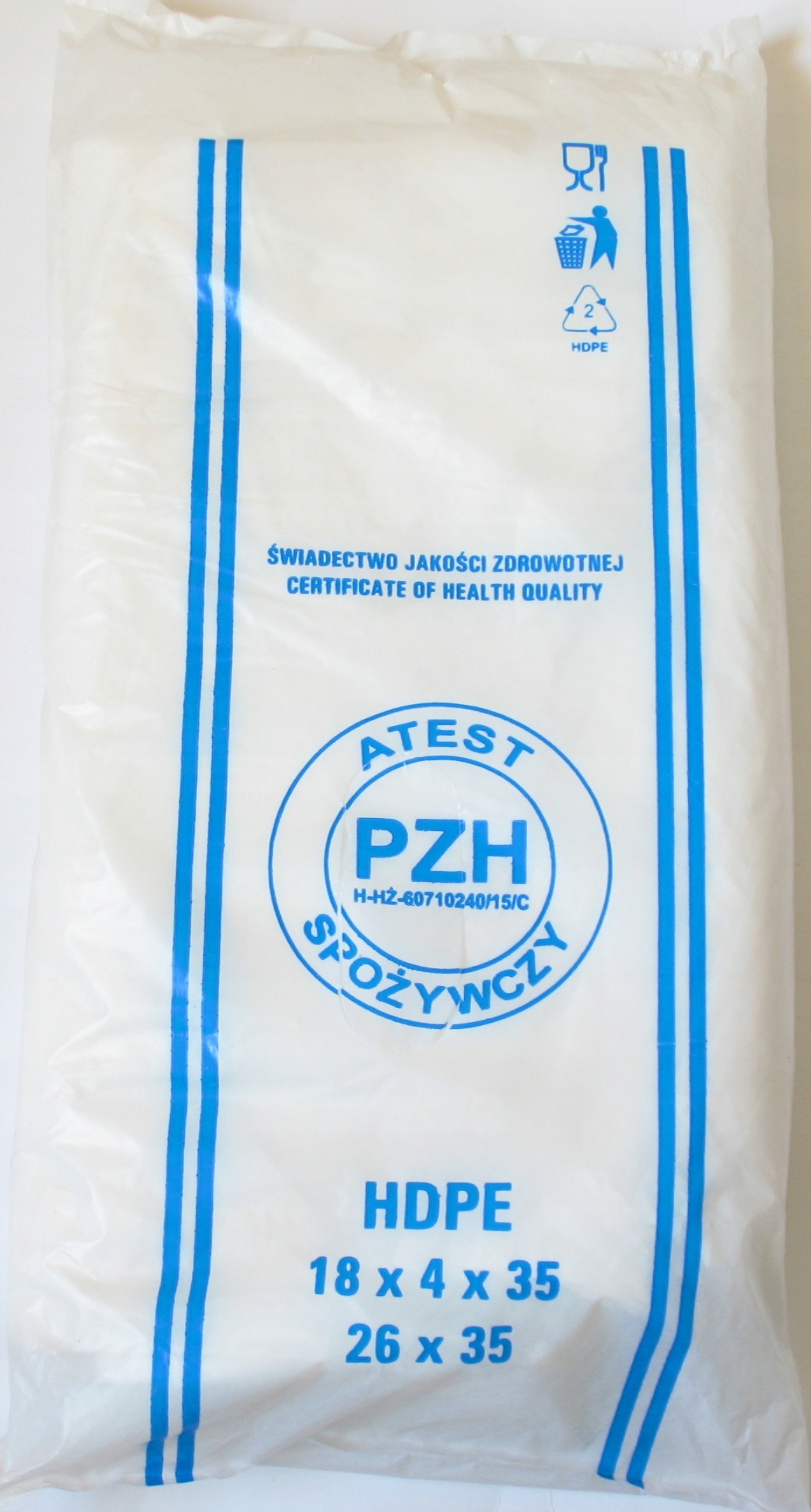 

Woreczki Torebki Hd Foliowe Śniadaniowe 26/35